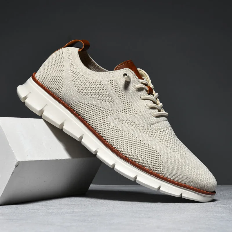 Super Comfy breathable Orthopedic Mesh Sneakers For Wide Feet - Beige