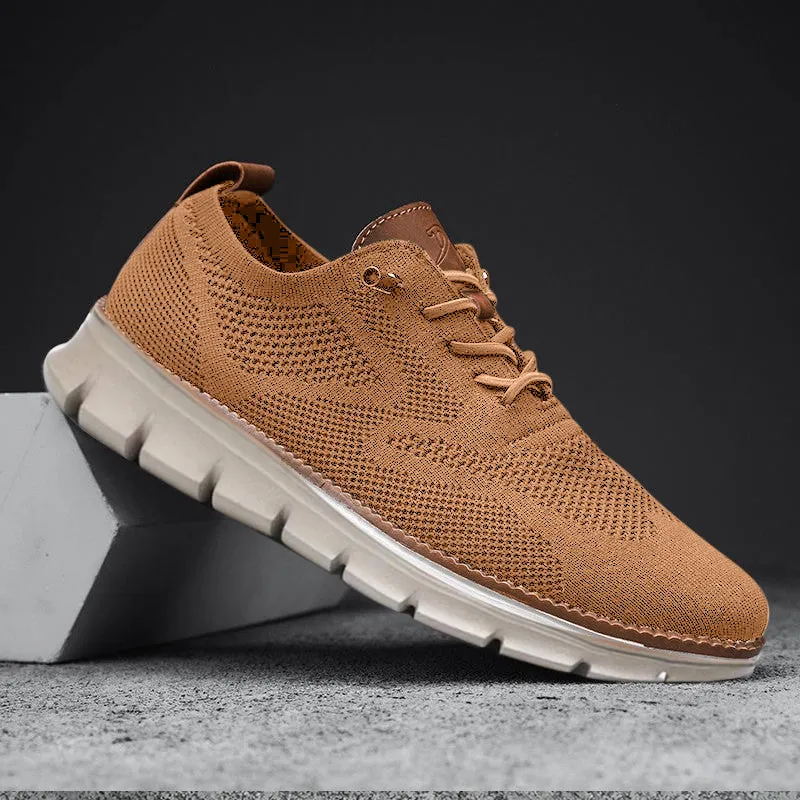 Super Comfy breathable Orthopedic Mesh Sneakers For Wide Feet - Brown