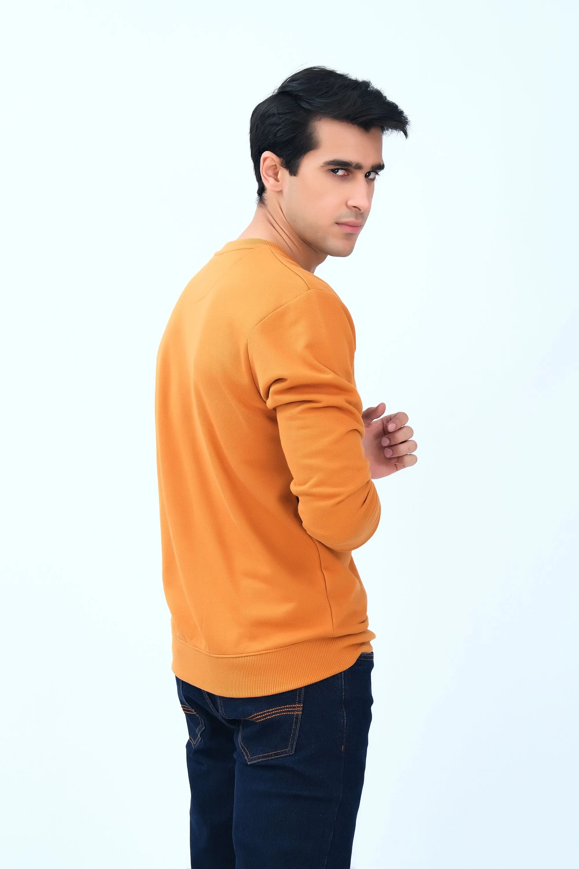 Super Comfy Mustard Sweatshirt