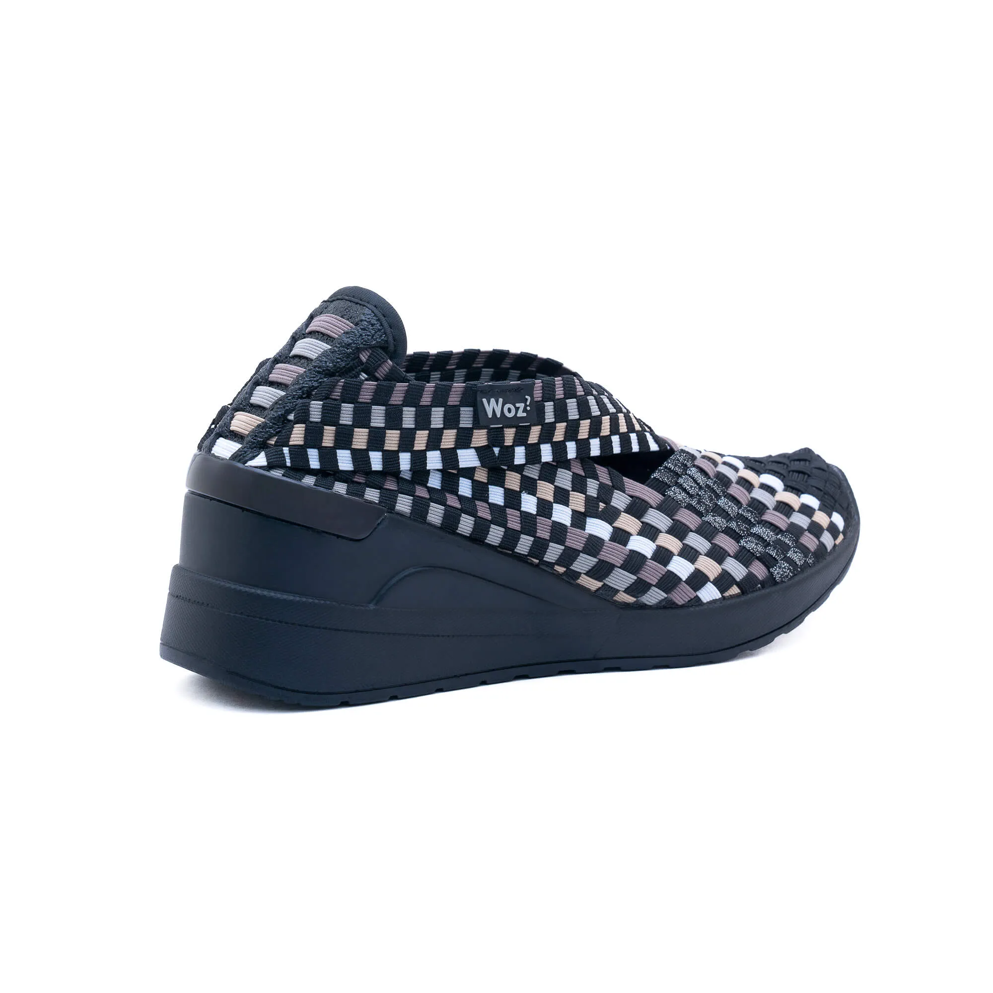 Tolone Black & Beige Slip on