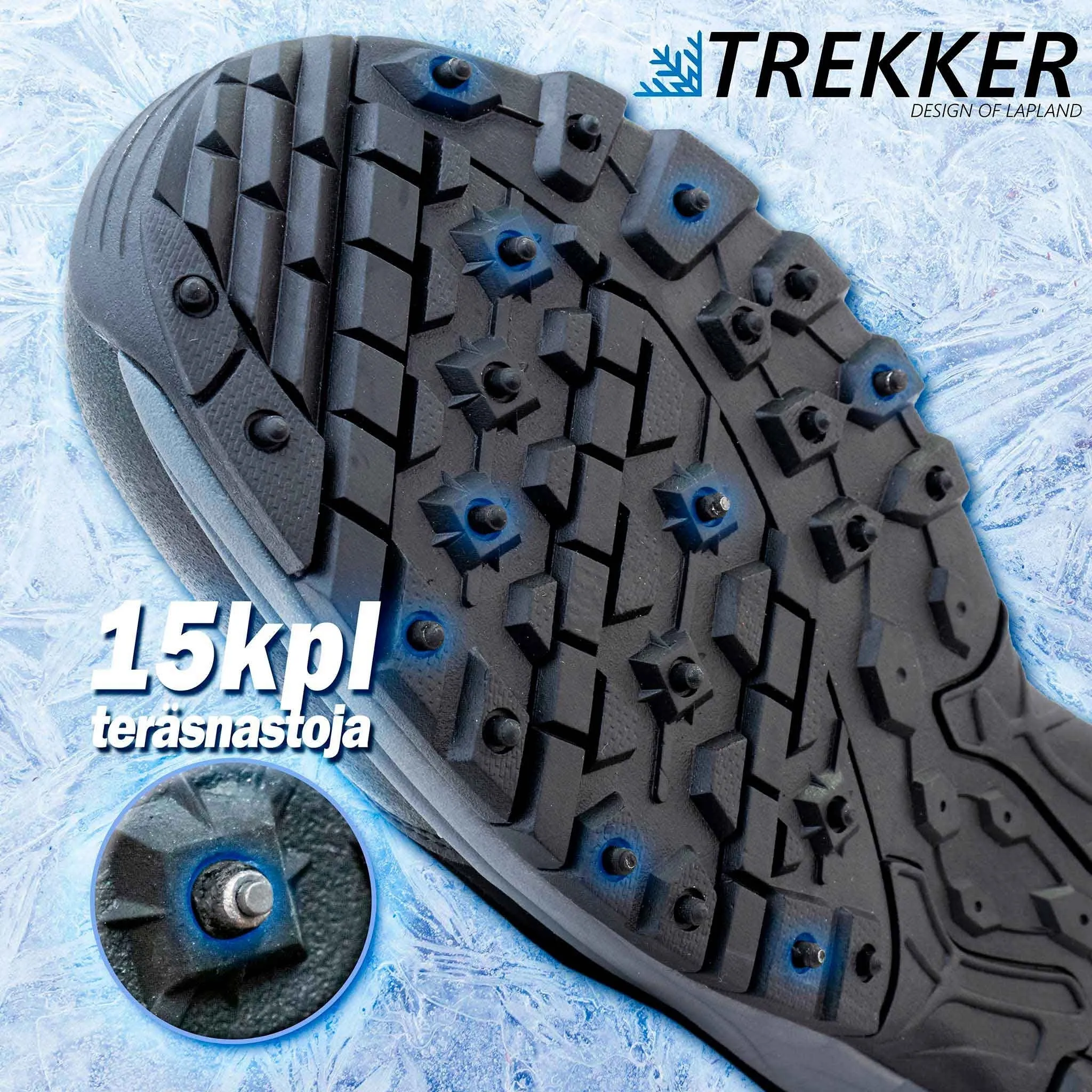 Trekker Studded Shoes - Pink
