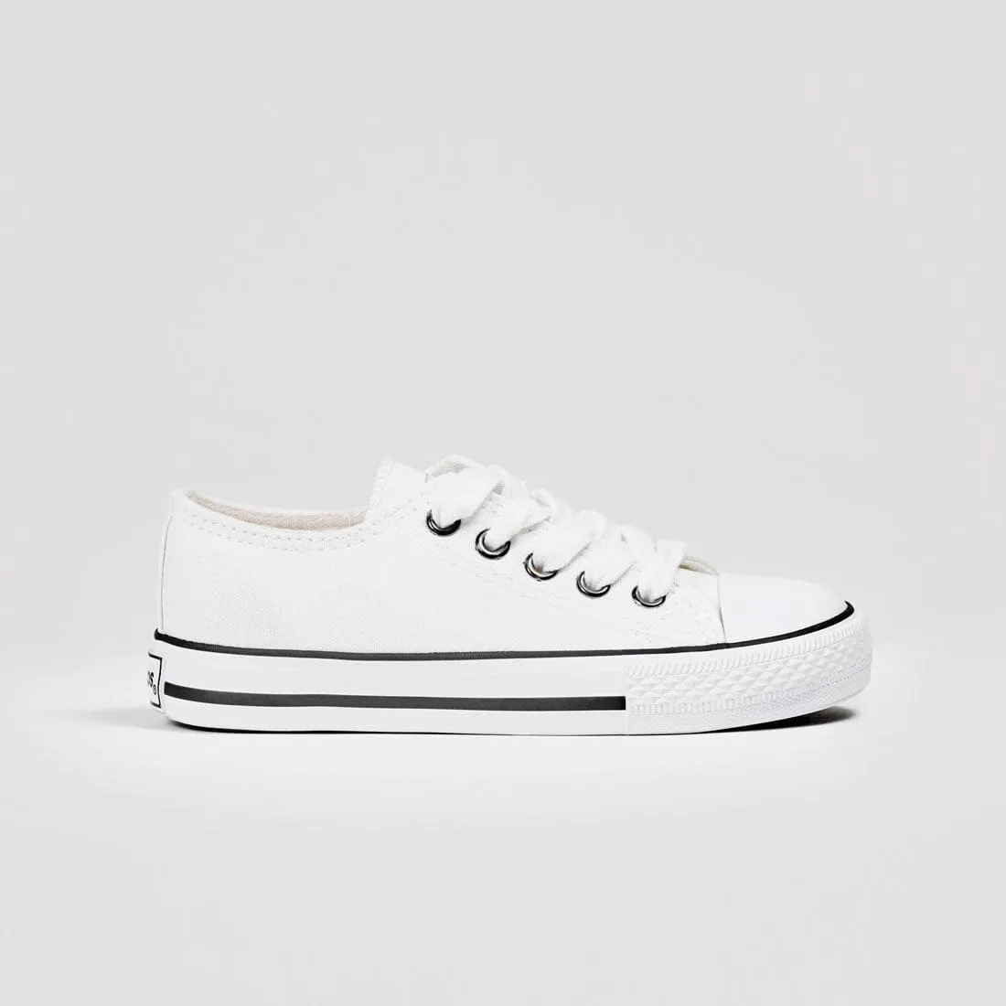 Unisex Canvas White Sneakers