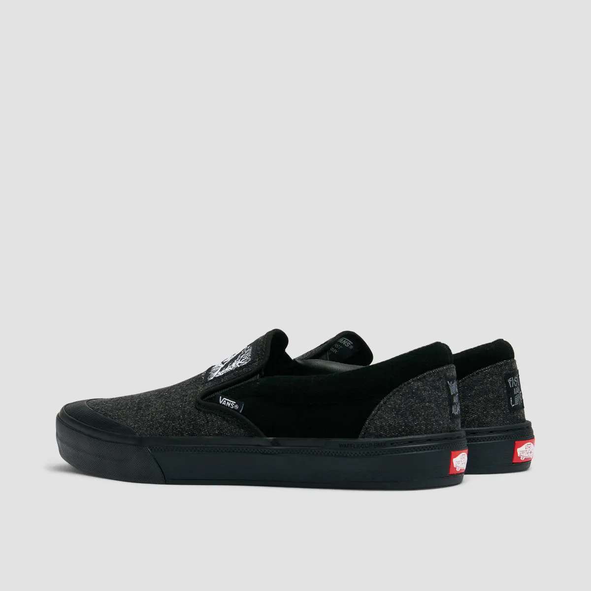 Vans BMX Slip-On Shoes - Fast And Loose Black