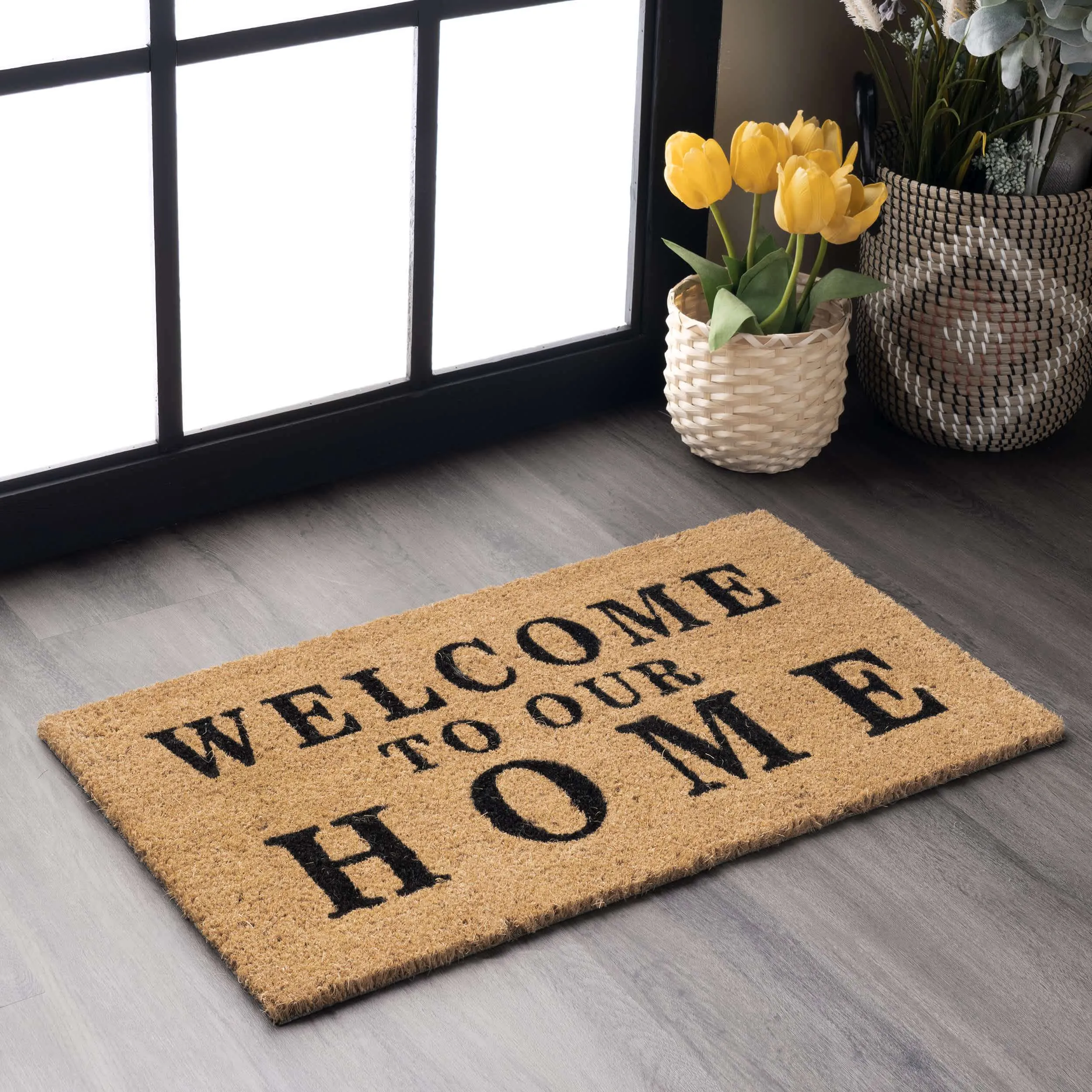 Welcome Home Coir Doormat
