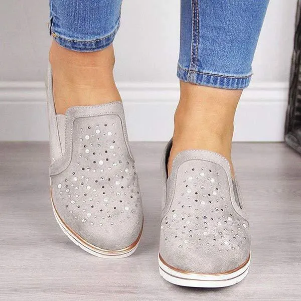 Women'S Wedge Slip-On Sneakers 76025968C