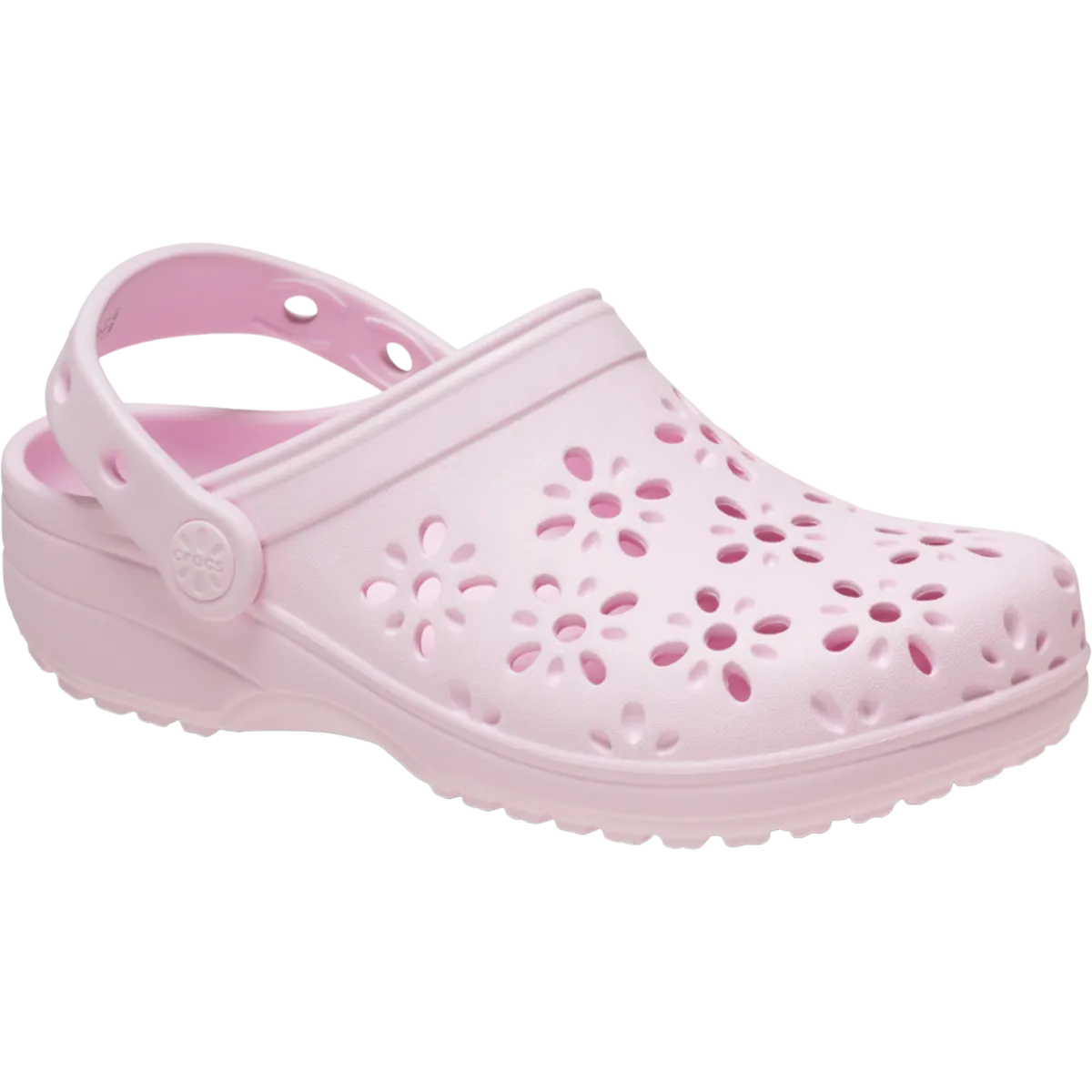 Youth Classic Floral Cut Out Clog