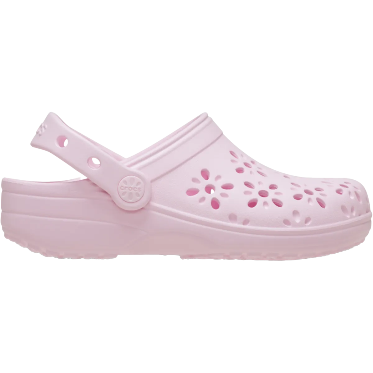 Youth Classic Floral Cut Out Clog