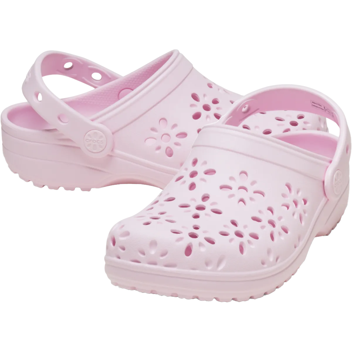 Youth Classic Floral Cut Out Clog